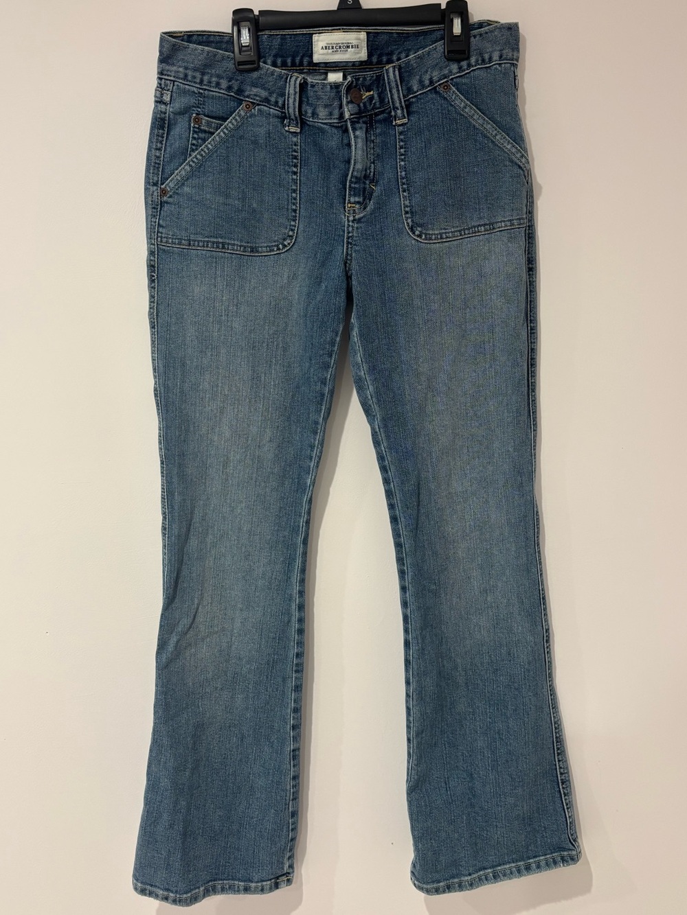 Abercrombie & Fitch Light Blue Bootcut Jeans